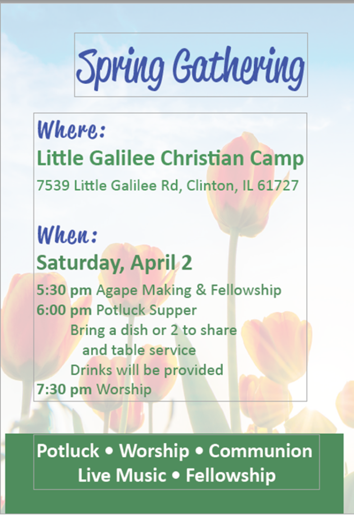 Spring Gathering 2022! Great Banquet Community